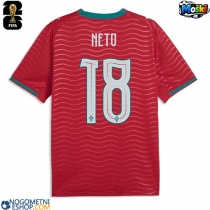 Moški Nogometni dresi Portugalska Pedro Neto #18 Domači SP 2026 Kratek Rokav